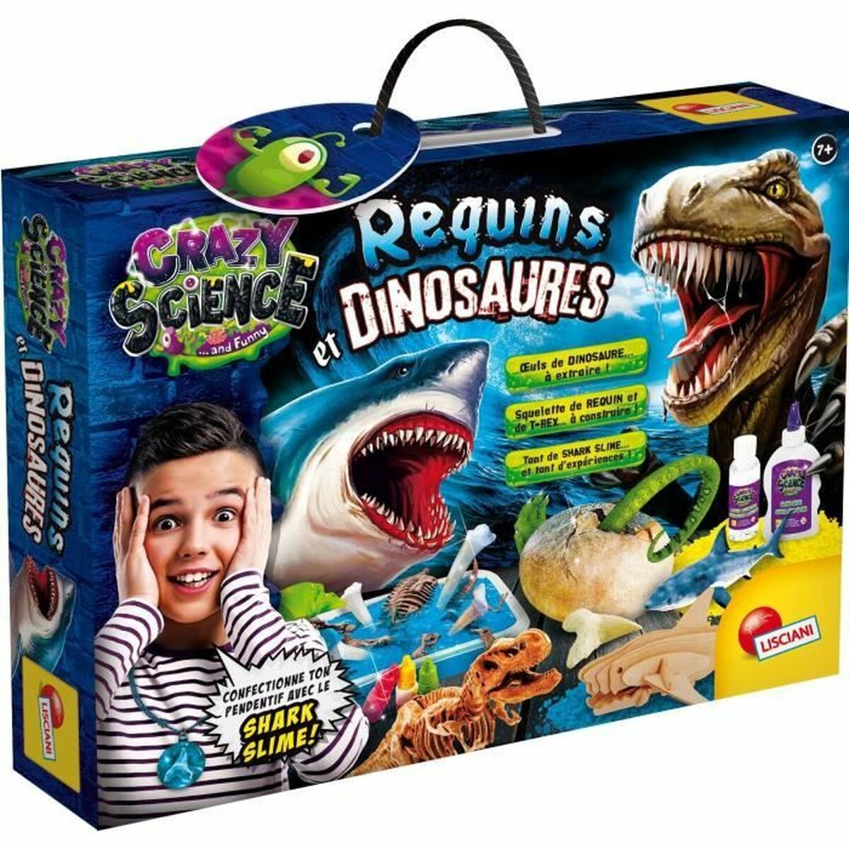 Joc de știință Lisciani Giochi STEM dinosaur construction kit (FR) - Jucarii si jocuri, Învățare și educație
