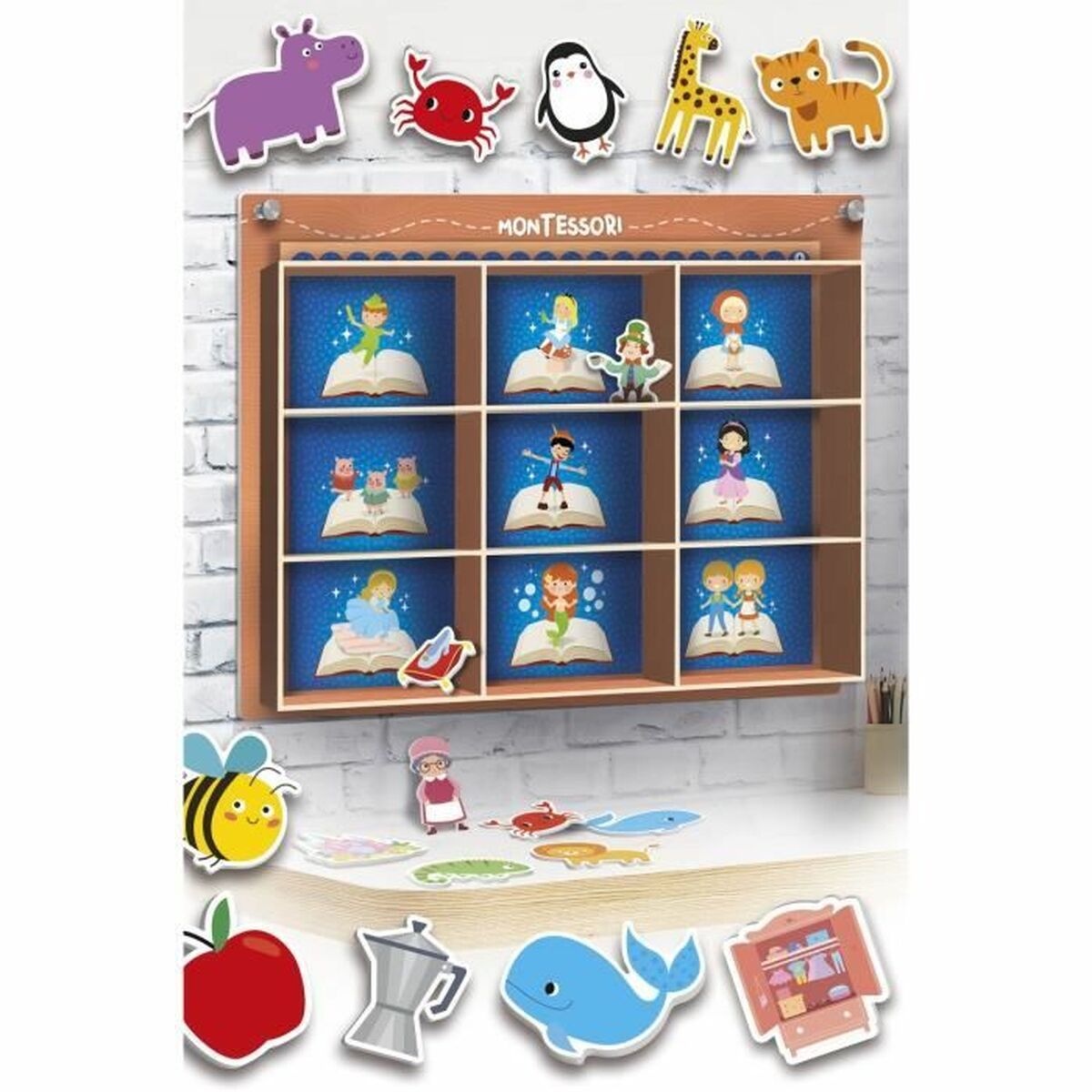 Joc Educativ Lisciani Giochi Montessori Baby Giant Box - Jucarii si jocuri, Jocuri și accesorii