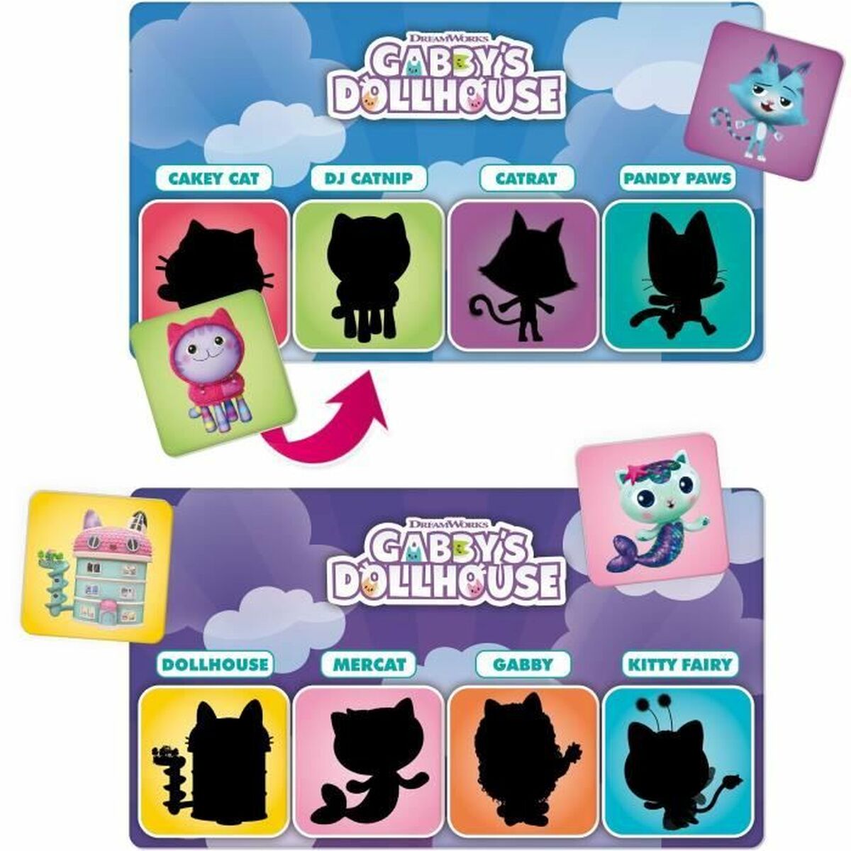 Joc Educativ Lisciani Giochi Gabby´s Dollhouse Edugame (FR) - Jucarii si jocuri, Jocuri și accesorii