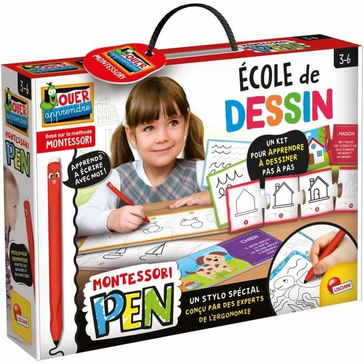 Joc Educativ Lisciani Giochi École de Dessin (FR) - Jucarii si jocuri, Jocuri și accesorii