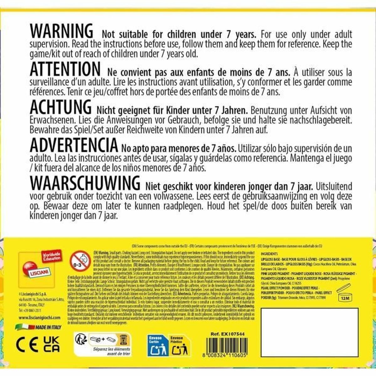 Set de Lucru Manual Lisciani Giochi The Moon Academy Moon Crystal Pendants - Jucarii si jocuri, Activități creative