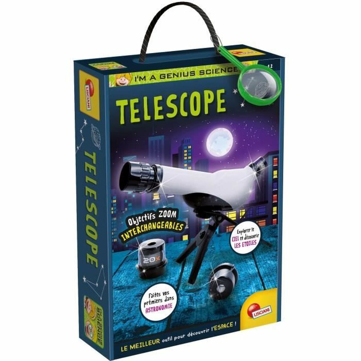Telescop pentru copii Lisciani Giochi SOY UN GENIO - Jucarii si jocuri, Învățare și educație
