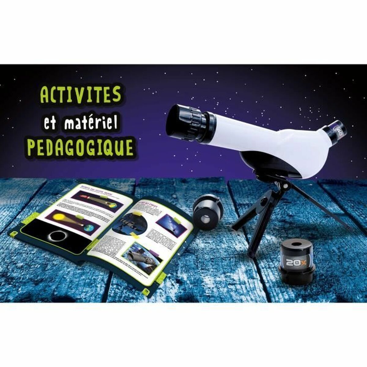 Telescop pentru copii Lisciani Giochi SOY UN GENIO - Jucarii si jocuri, Învățare și educație