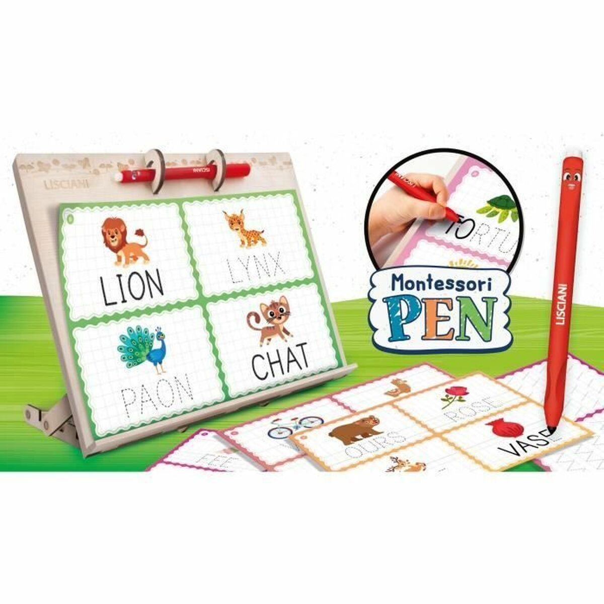 Joc Educativ Lisciani Giochi MONTESSORI PEN - Jucarii si jocuri, Jocuri și accesorii