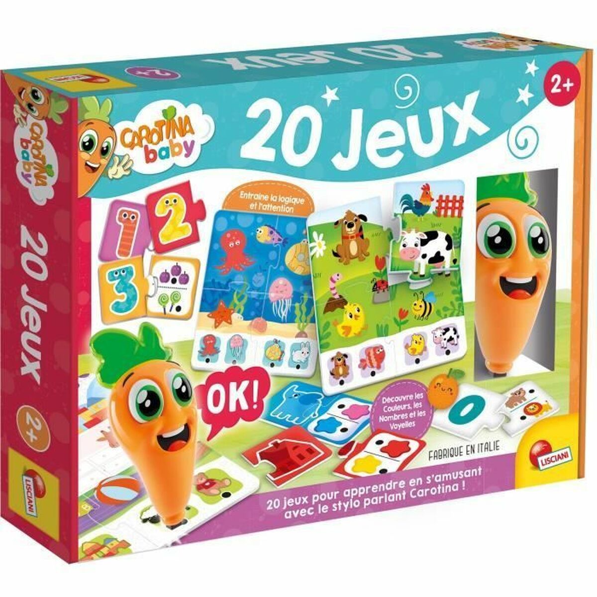 Joc Educativ Lisciani Giochi CAROTINA BABY - Jucarii si jocuri, Jocuri și accesorii