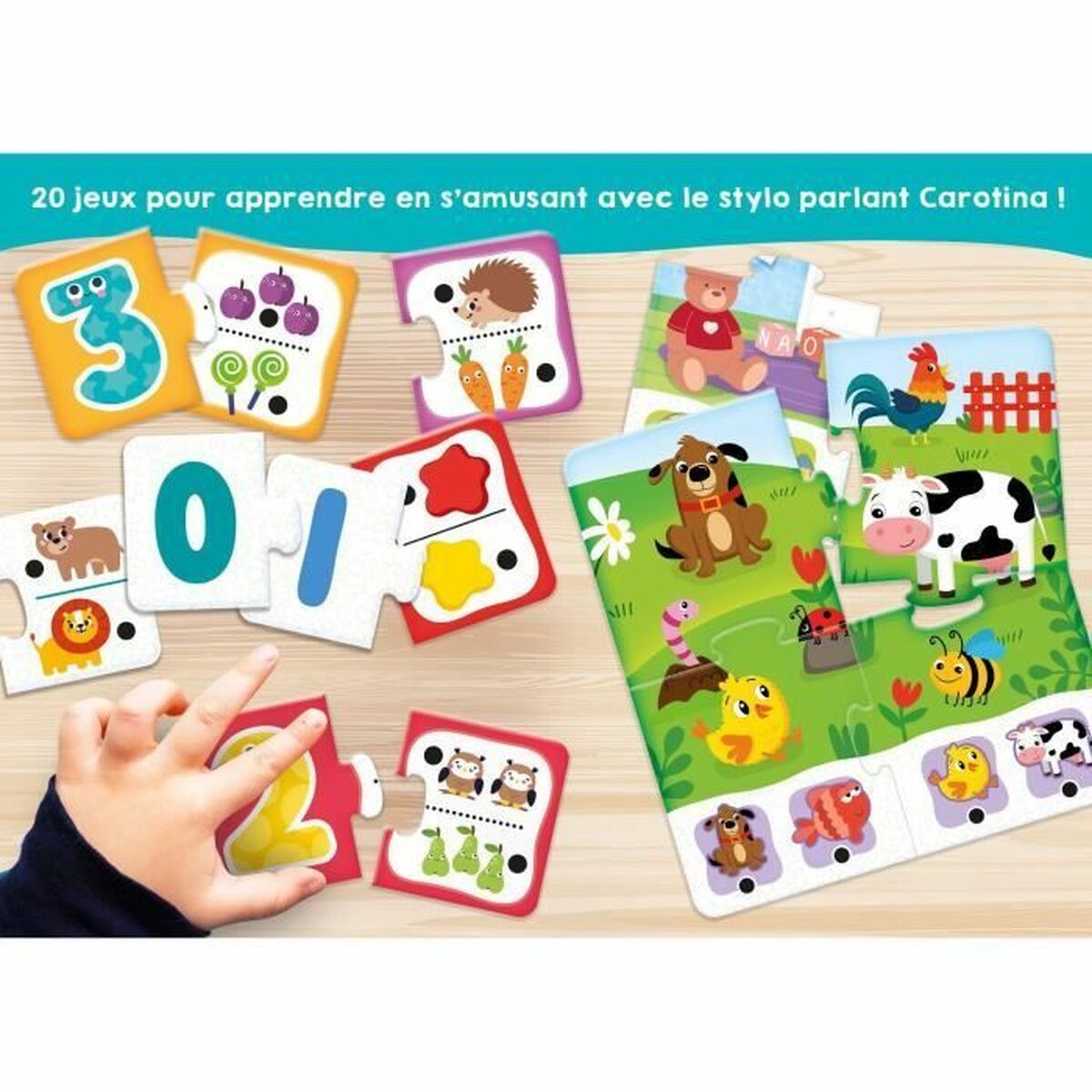 Joc Educativ Lisciani Giochi CAROTINA BABY - Jucarii si jocuri, Jocuri și accesorii