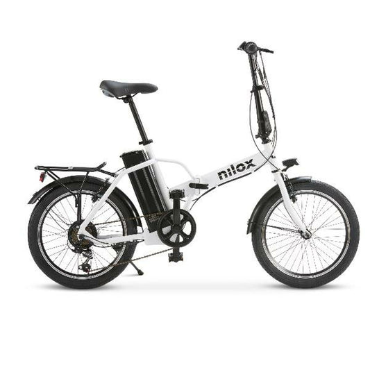 Bicicletă Electrică Nilox J1 PRO Alb 250 W 9600 mAh 20" - Sport și în aer liber, Ciclism