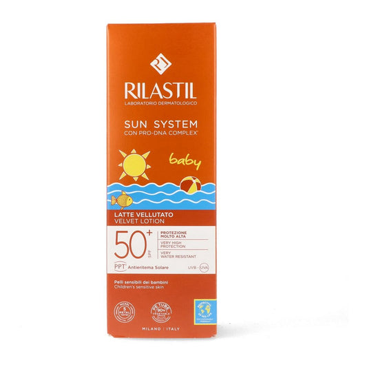 Lapte Solar pentru Copii Rilastil Sun System Spf 50+ (200 ml) - Bebelus, Igienă și îngrijire