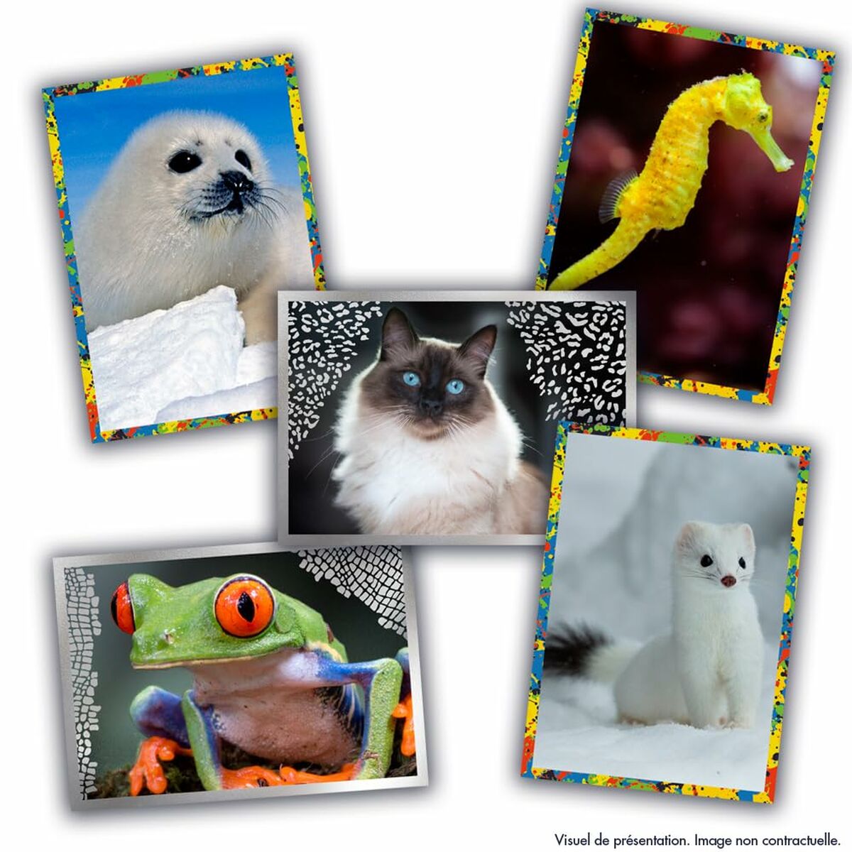 Album de autocolante Panini Animaux - Jucarii si jocuri, Obiecte de colecție
