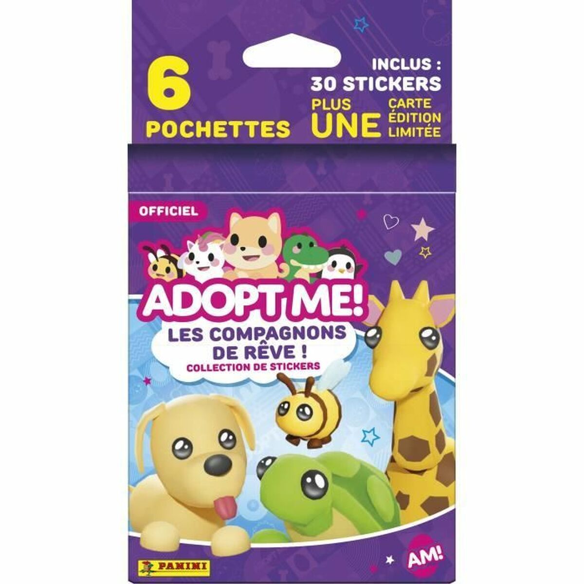 Pachet de autocolante Panini ¡Adoptame! Roblox - Jucarii si jocuri, Obiecte de colecție