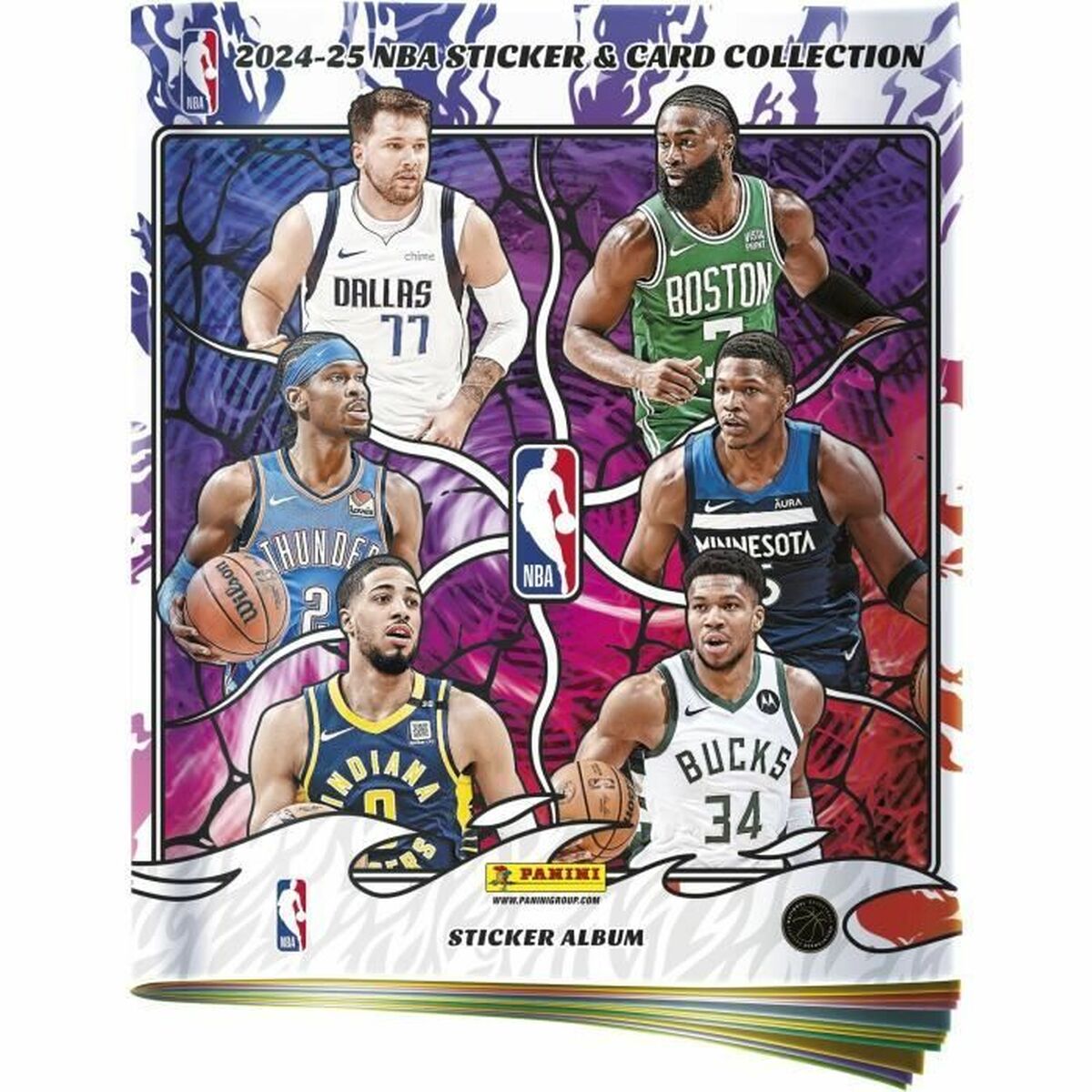 Pachet de autocolante Panini Baloncesto NBA EE. UU. 2024/25 - Jucarii si jocuri, Obiecte de colecție