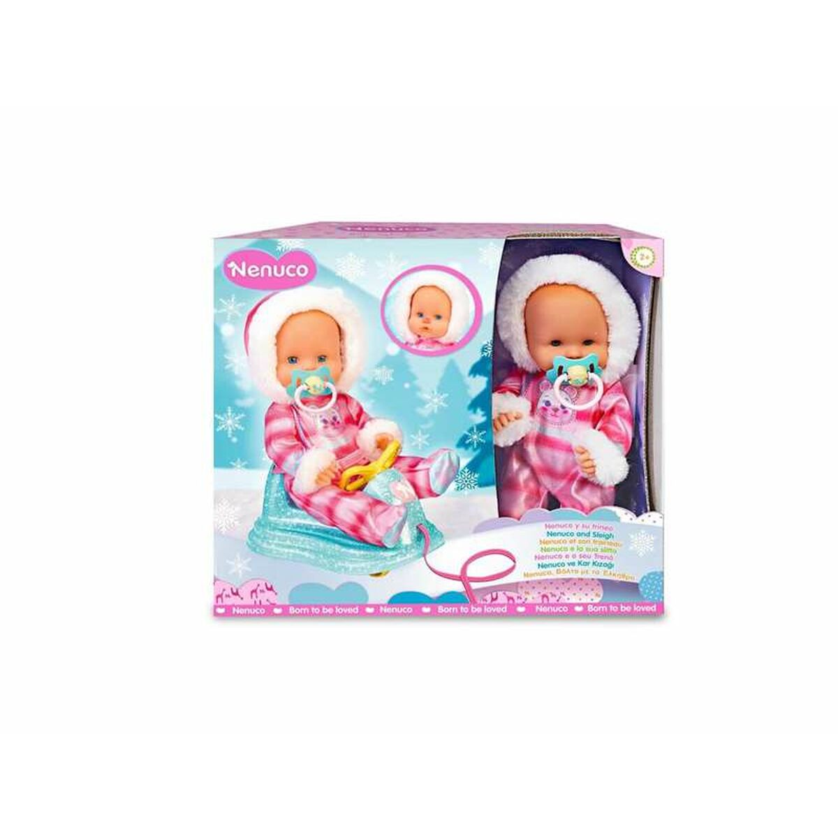 Figurină Nenuco Sanie 35 cm - Jucarii si jocuri, Păpuși și accesorii