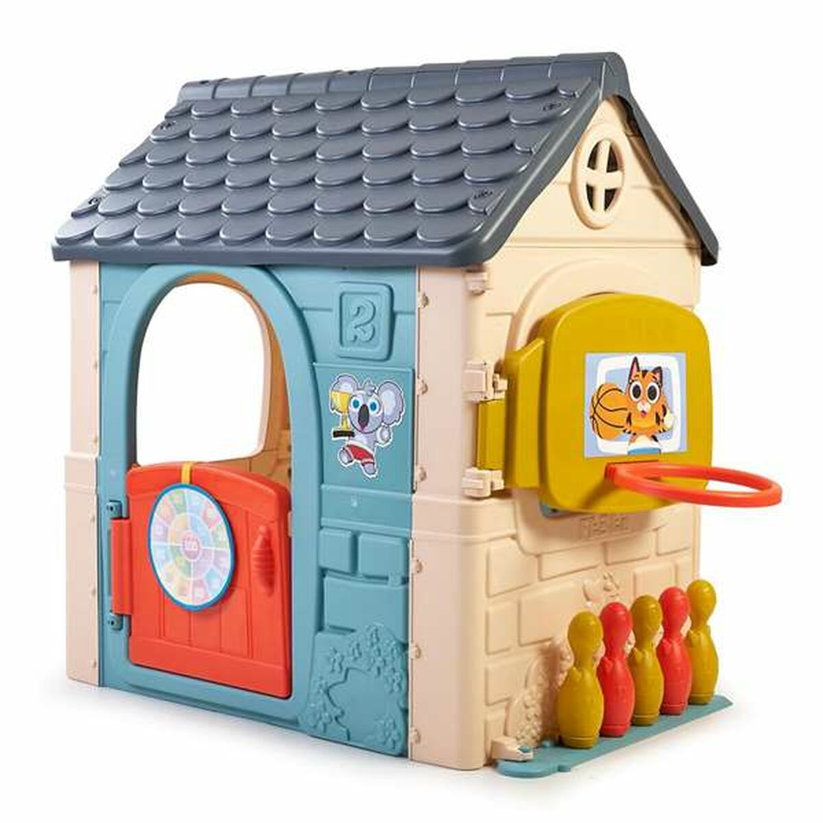 Casă pentru Copii de Joacă Feber Casual 6 Activities 232 x 124 x 138 cm - Jucarii si jocuri, În aer liber și sport