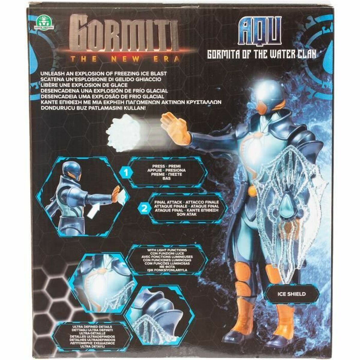 Figura îmbinată Gormiti Aqu 27 cm - Jucarii si jocuri, Păpuși și figurine