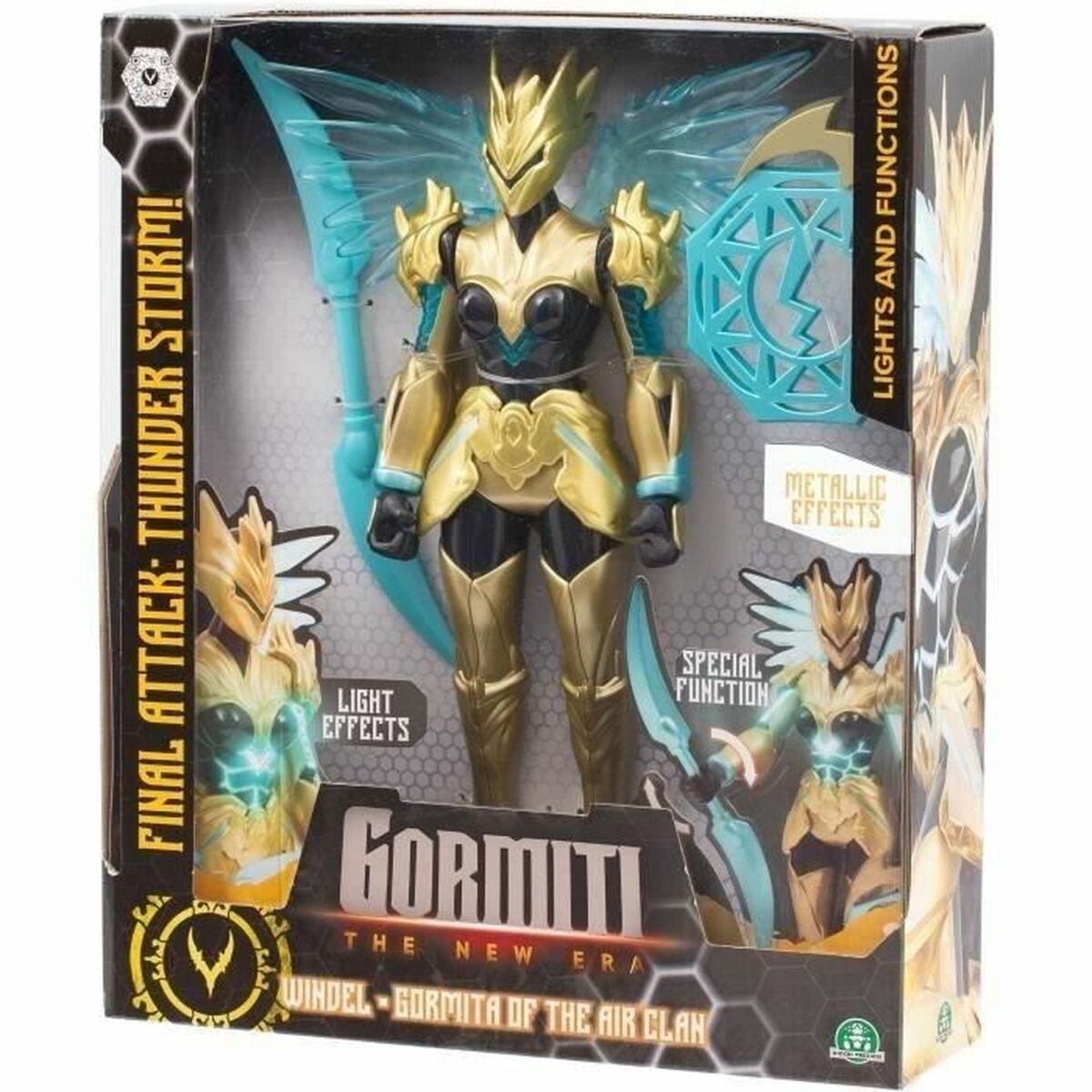 Playset Gormiti Gormiti with Air light attack 27 cm - Jucarii si jocuri, Păpuși și figurine