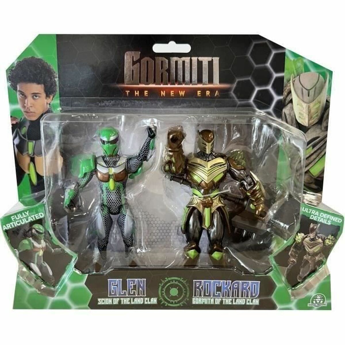 Playset Gormiti Glen and Rockard 15 cm - Jucarii si jocuri, Păpuși și figurine