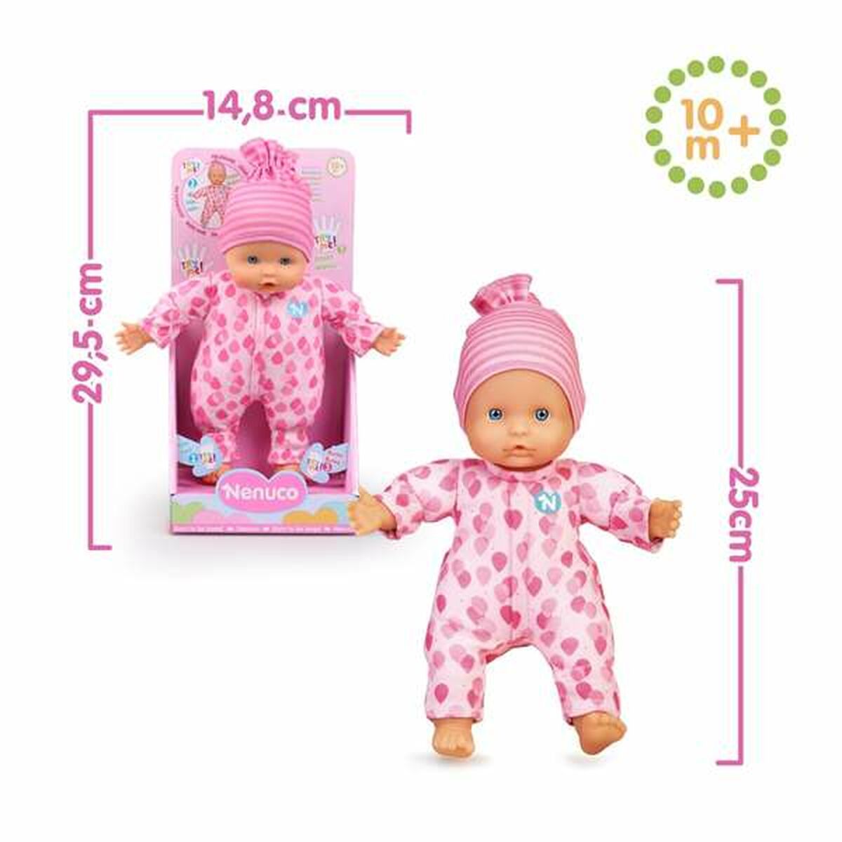 Păpușă Bebe Nenuco 25 cm - Jucarii si jocuri, Păpuși și accesorii