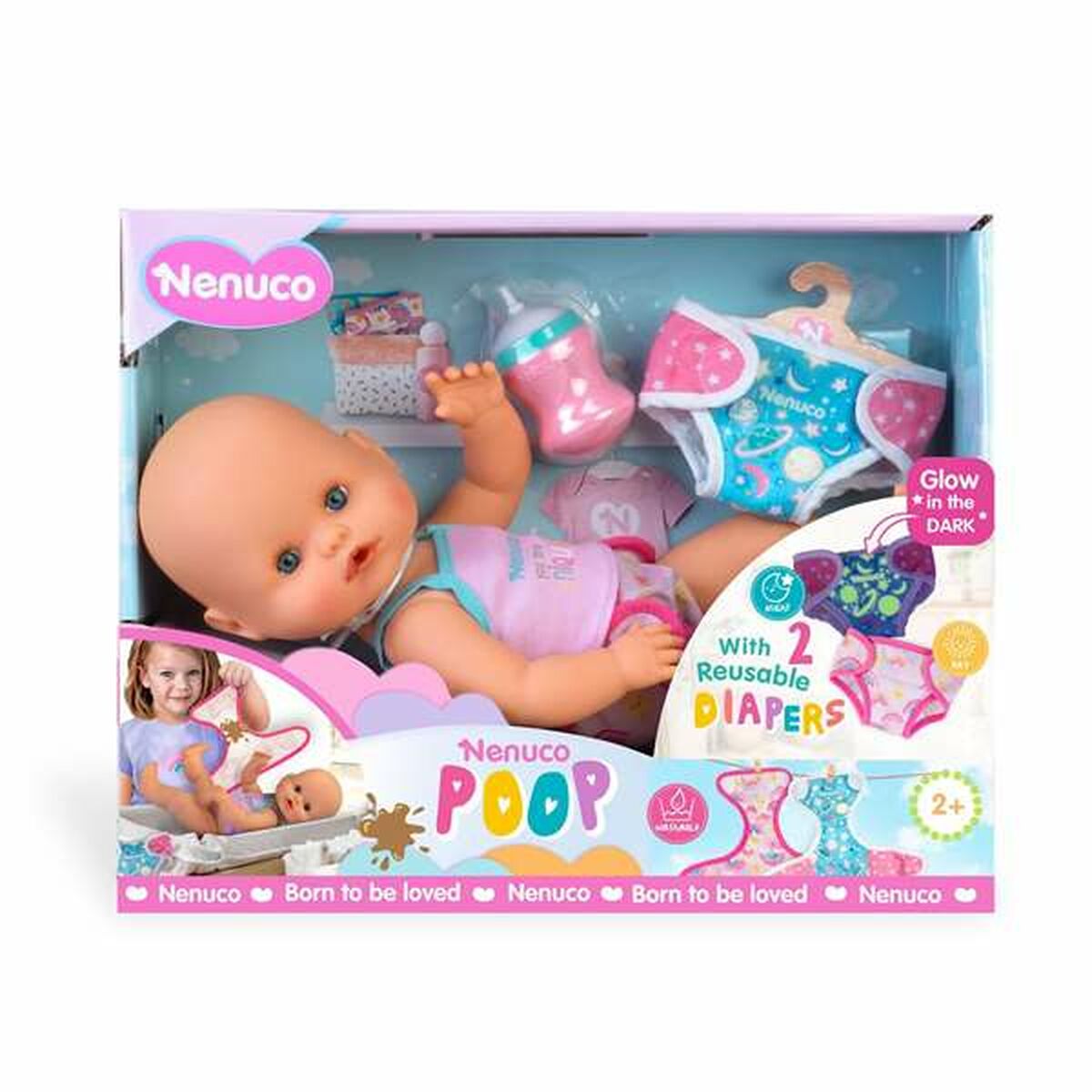 Păpușă Bebe Nenuco 35 cm - Jucarii si jocuri, Păpuși și accesorii