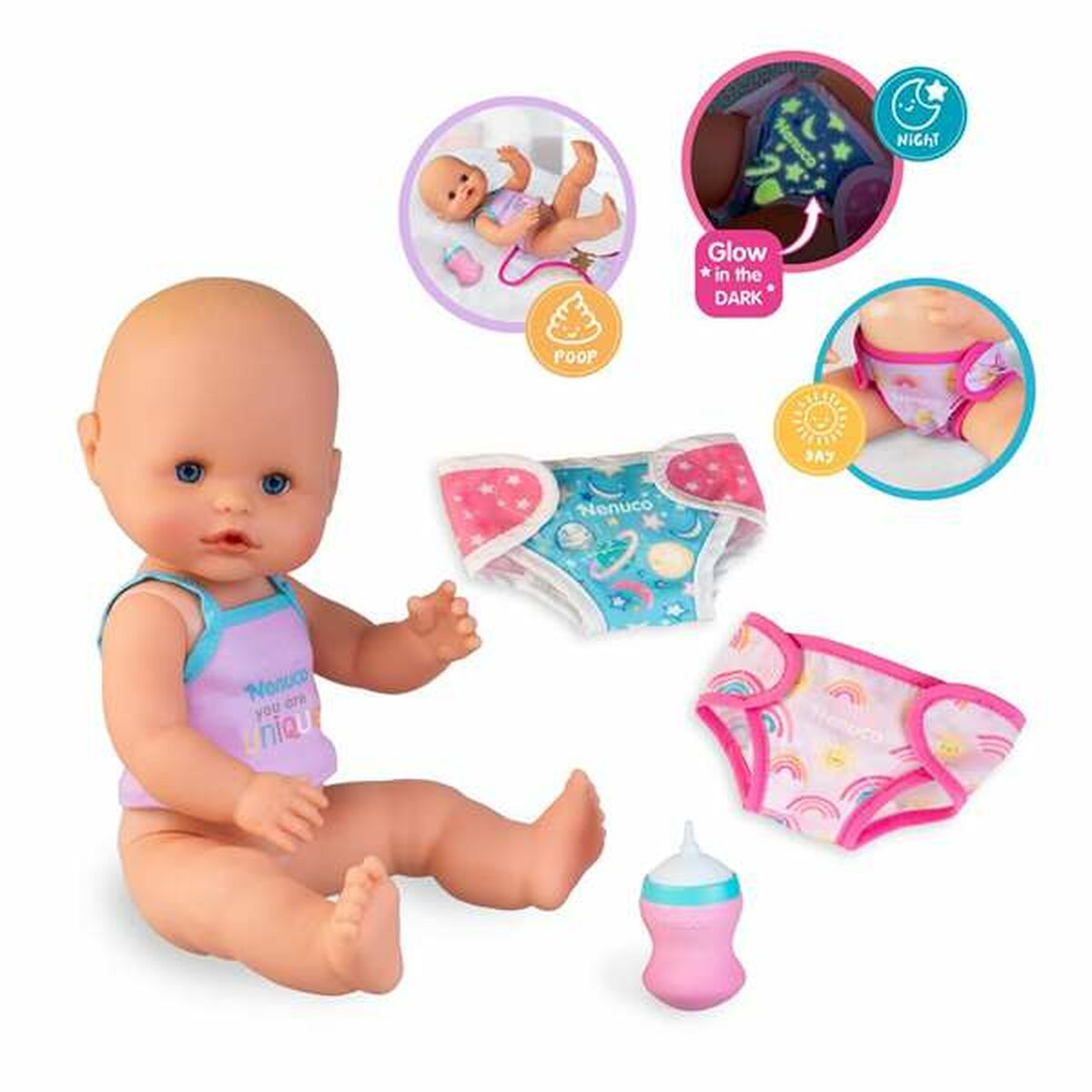 Păpușă Bebe Nenuco 35 cm - Jucarii si jocuri, Păpuși și accesorii