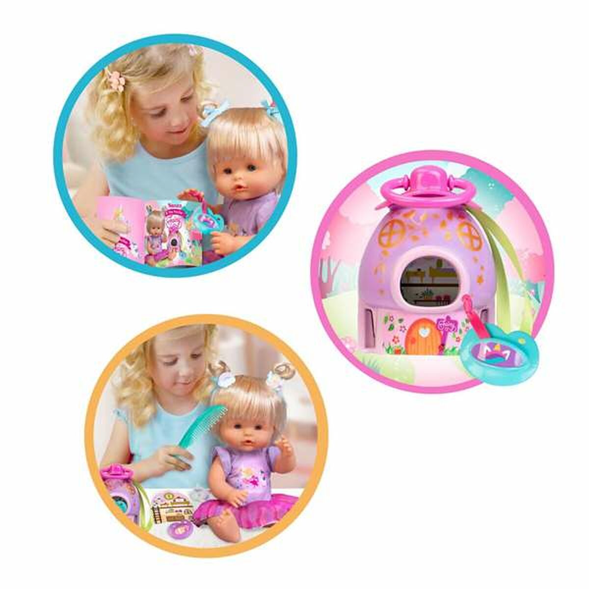 Păpușă Bebe Nenuco Fairy 35 cm - Jucarii si jocuri, Păpuși și accesorii