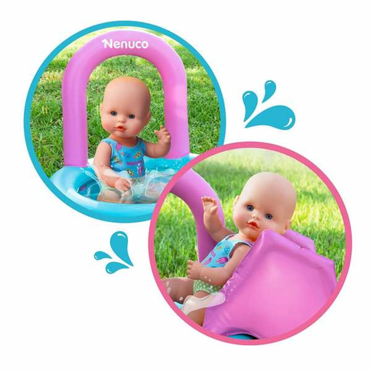 Păpușă Bebe Nenuco Pool Party 35 cm - Jucarii si jocuri, Păpuși și accesorii