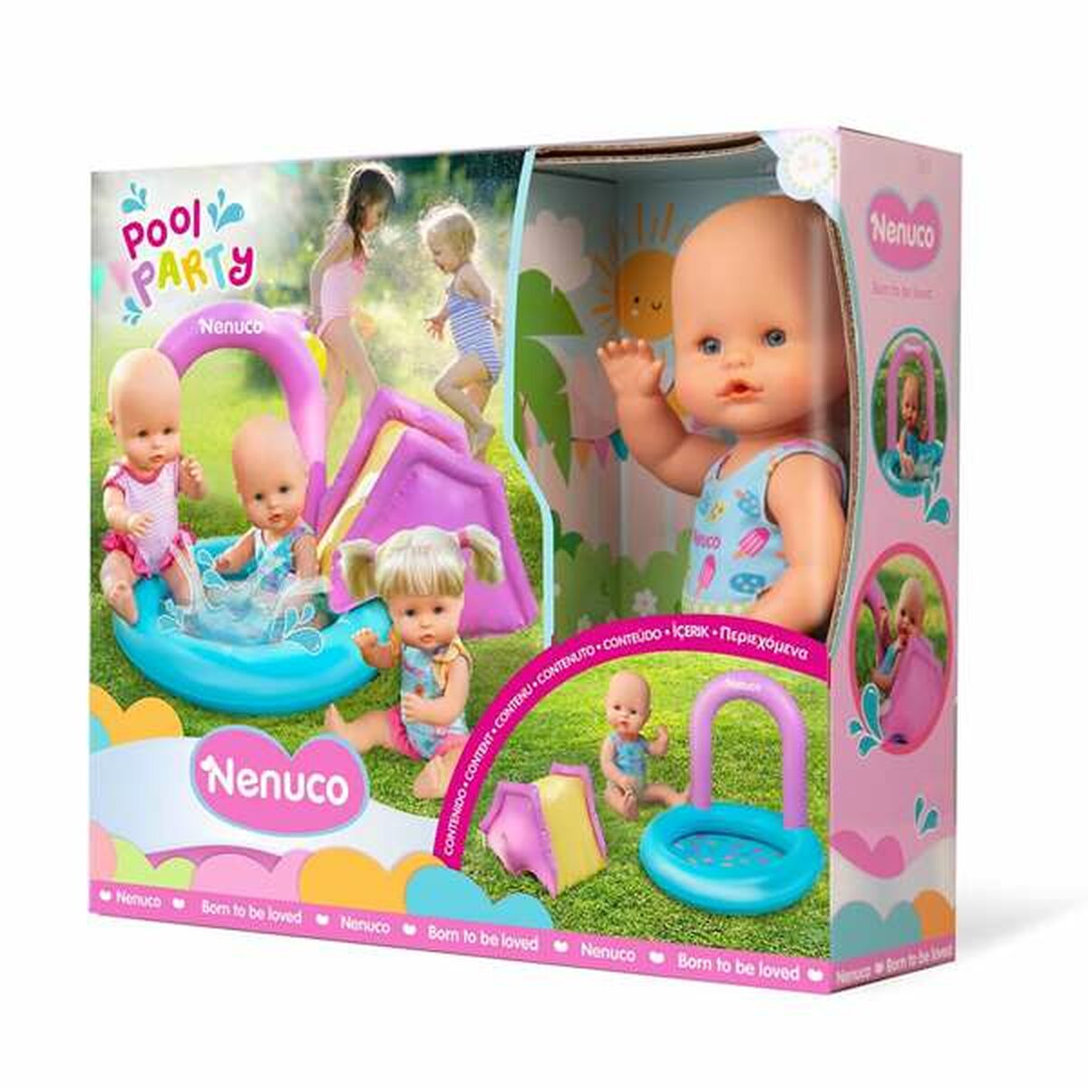 Păpușă Bebe Nenuco Pool Party 35 cm - Jucarii si jocuri, Păpuși și accesorii