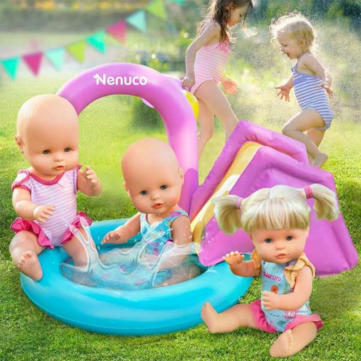 Păpușă Bebe Nenuco Pool Party 35 cm - Jucarii si jocuri, Păpuși și accesorii