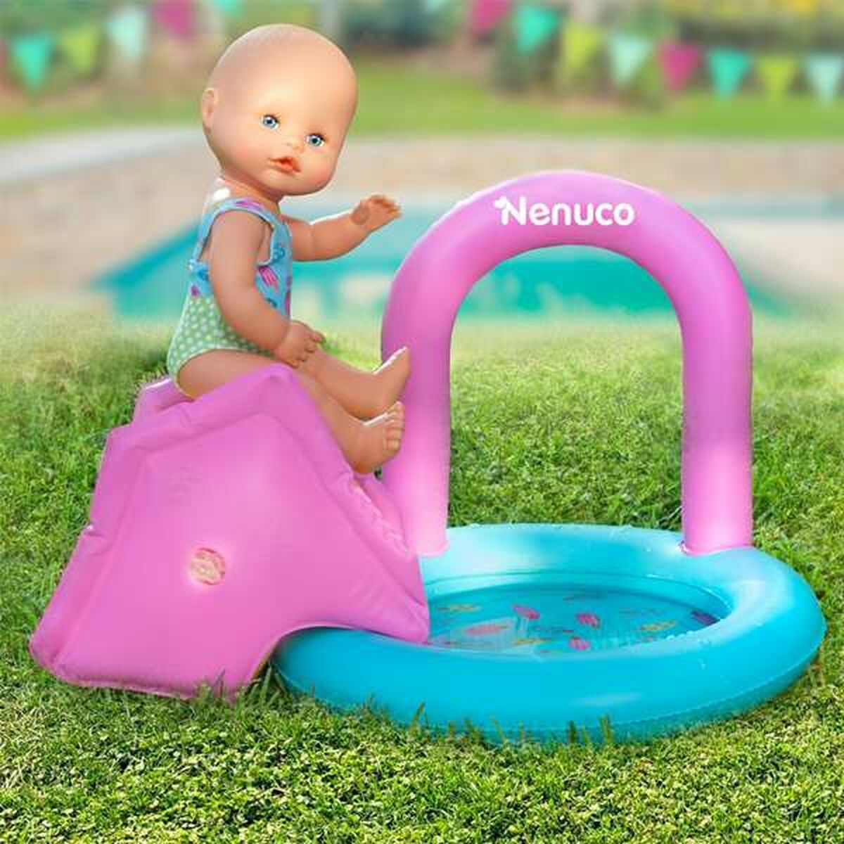 Păpușă Bebe Nenuco Pool Party 35 cm - Jucarii si jocuri, Păpuși și accesorii