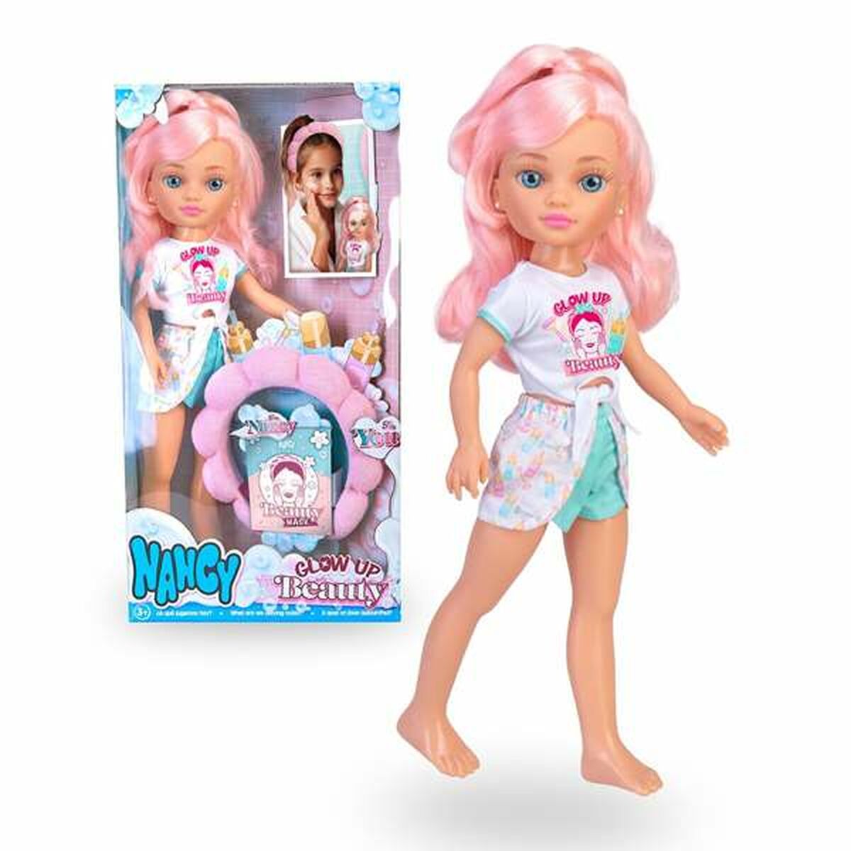 Păpușă Nancy Glow Up Beauty 42 cm - Jucarii si jocuri, Păpuși și accesorii