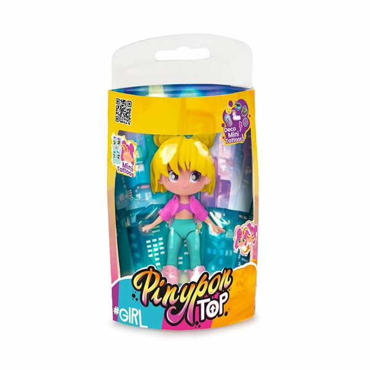 Playset Pinypon Top Girls 11 cm - Jucarii si jocuri, Păpuși și figurine