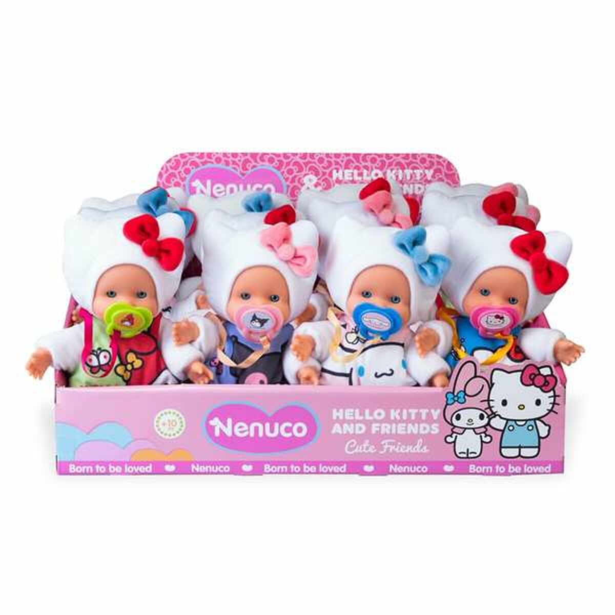 Păpușă bebeluș Nenuco Hello Kitty 15 cm - Jucarii si jocuri, Păpuși și accesorii