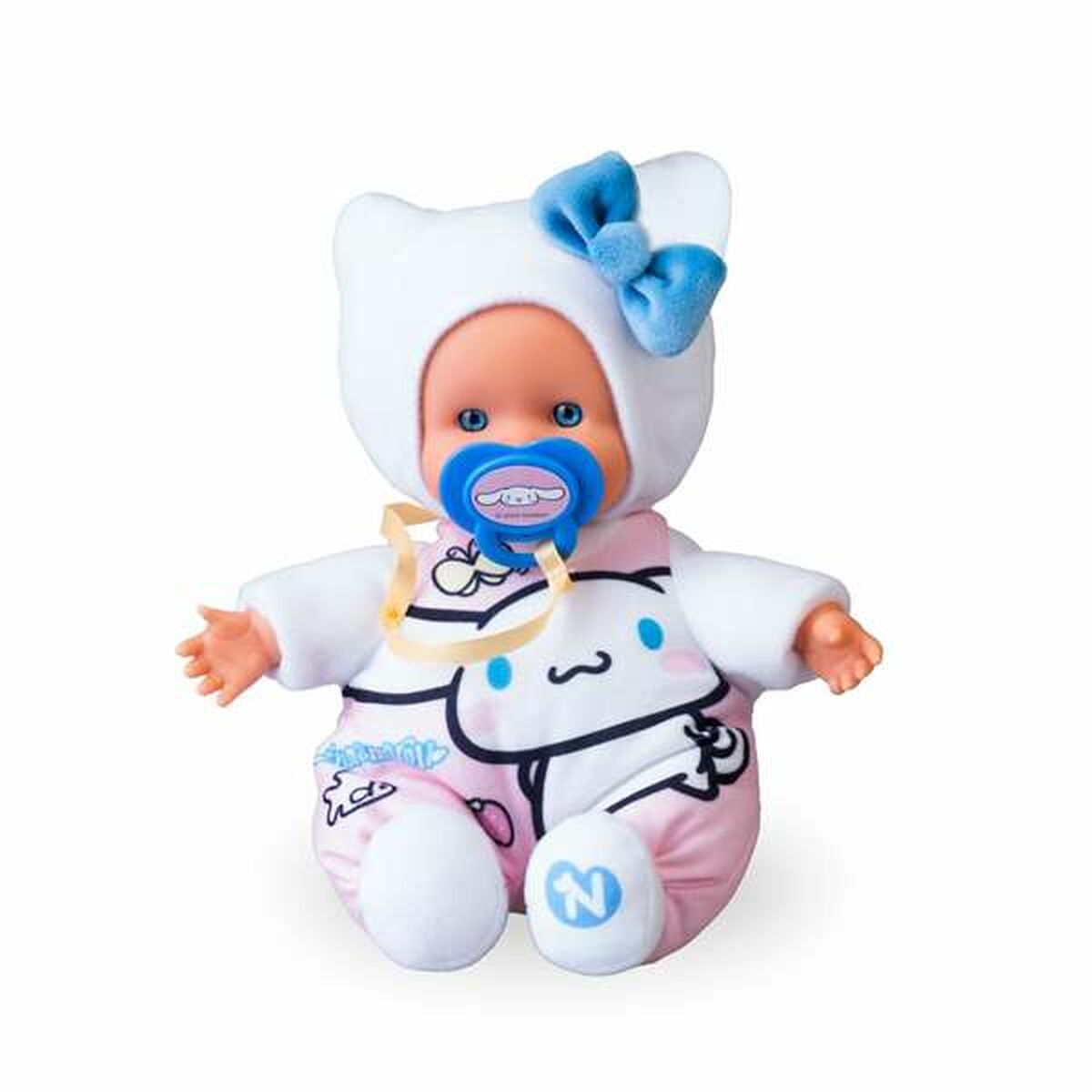 Păpușă bebeluș Nenuco Hello Kitty 15 cm - Jucarii si jocuri, Păpuși și accesorii
