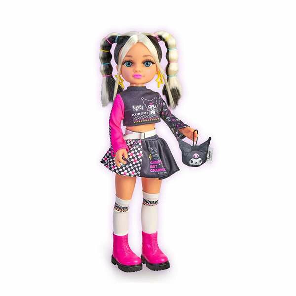 Păpușă Famosa Kuromi 42 cm - Jucarii si jocuri, Păpuși și accesorii