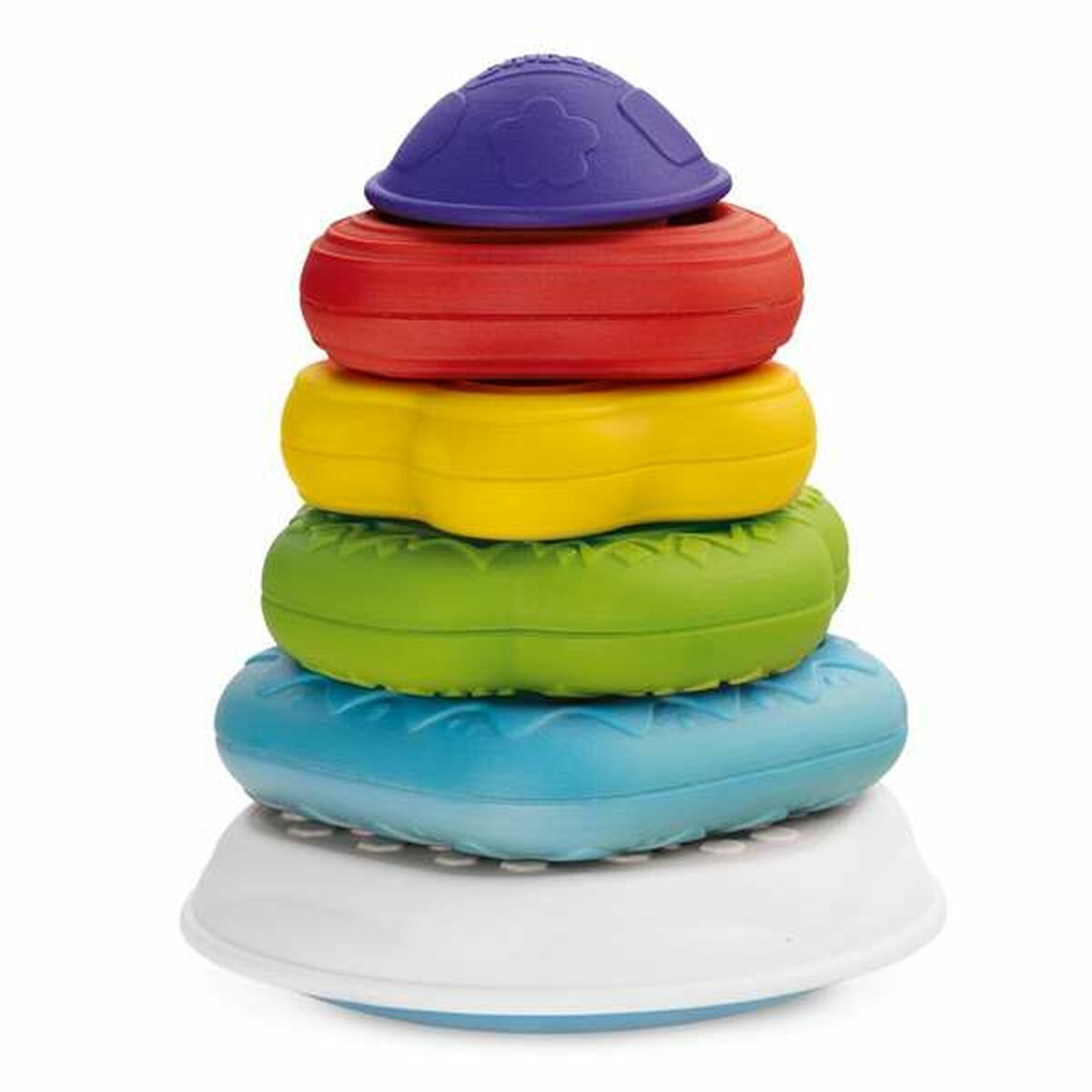 Blocuri Stivuibile Chicco Pyramid Inele - Bebelus, Jucăriile copilăriei timpurii