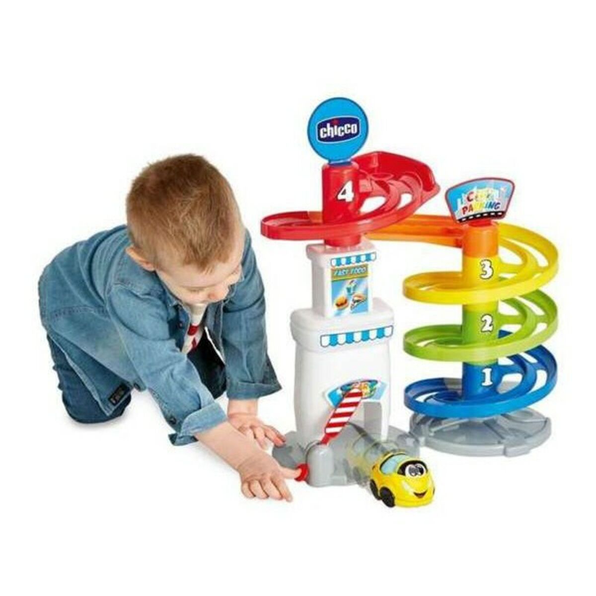 Set de Jucării cu Vehicule Chicco 00010001000000 (37 cm) - Jucarii si jocuri, Vehicule
