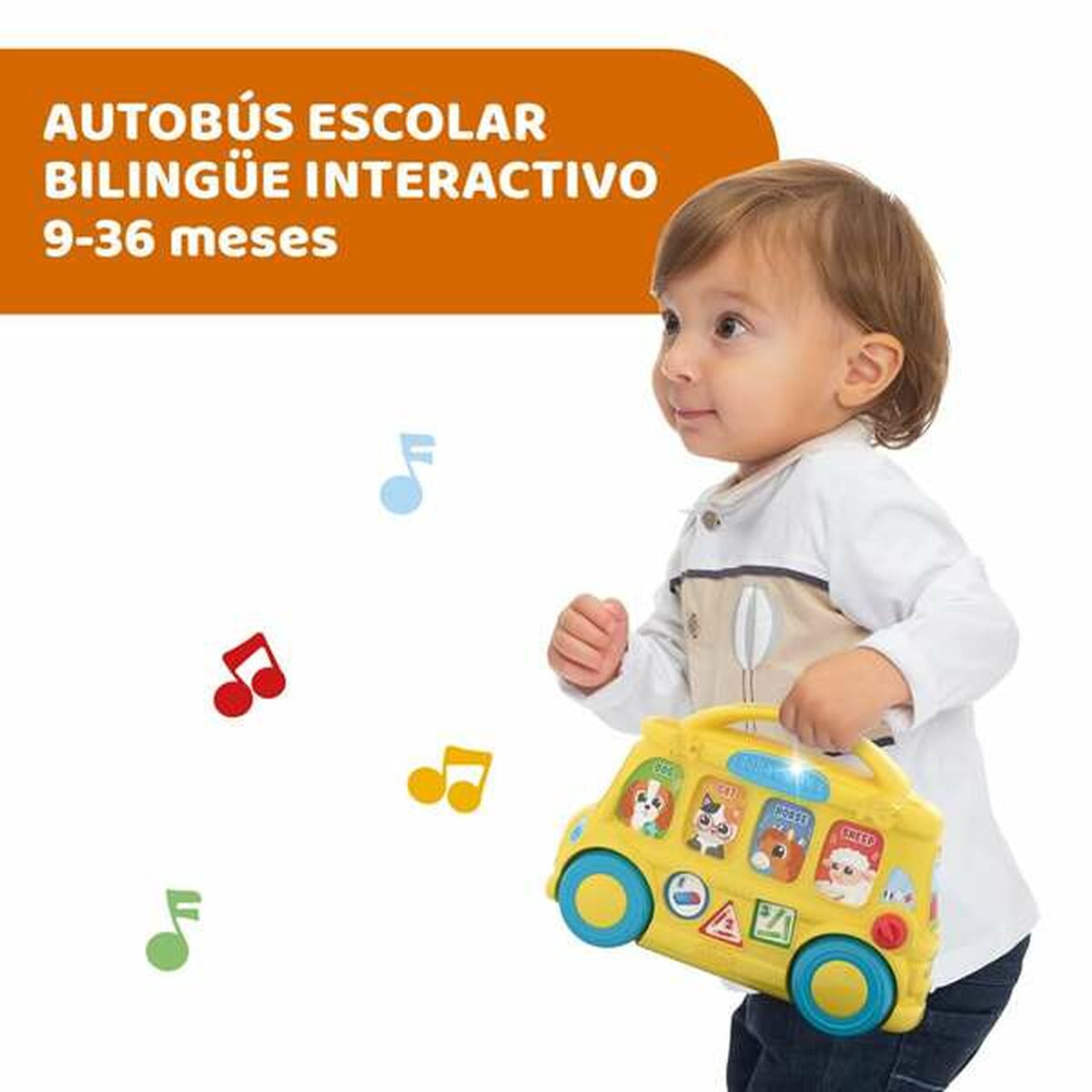 Jucărie educațională Chicco Autobuz - Jucarii si jocuri, Jocuri și accesorii