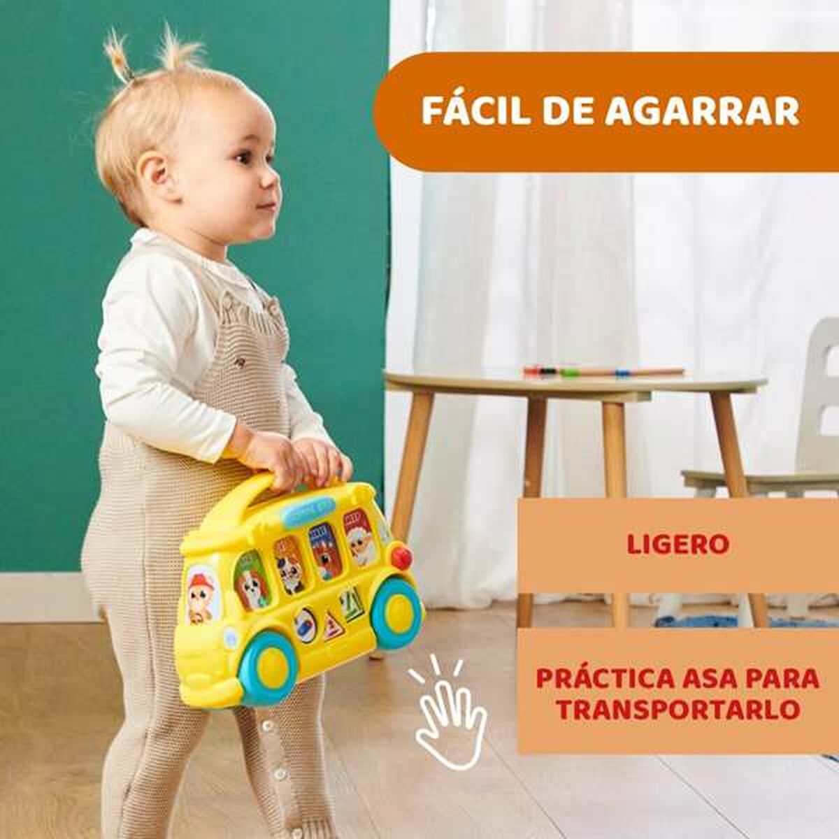 Jucărie educațională Chicco Autobuz - Jucarii si jocuri, Jocuri și accesorii