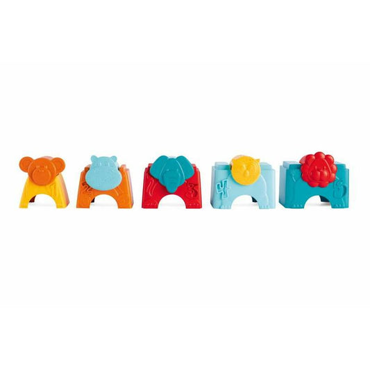 Blocuri Stivuibile Chicco eco+ Turn animale - Bebelus, Jucăriile copilăriei timpurii