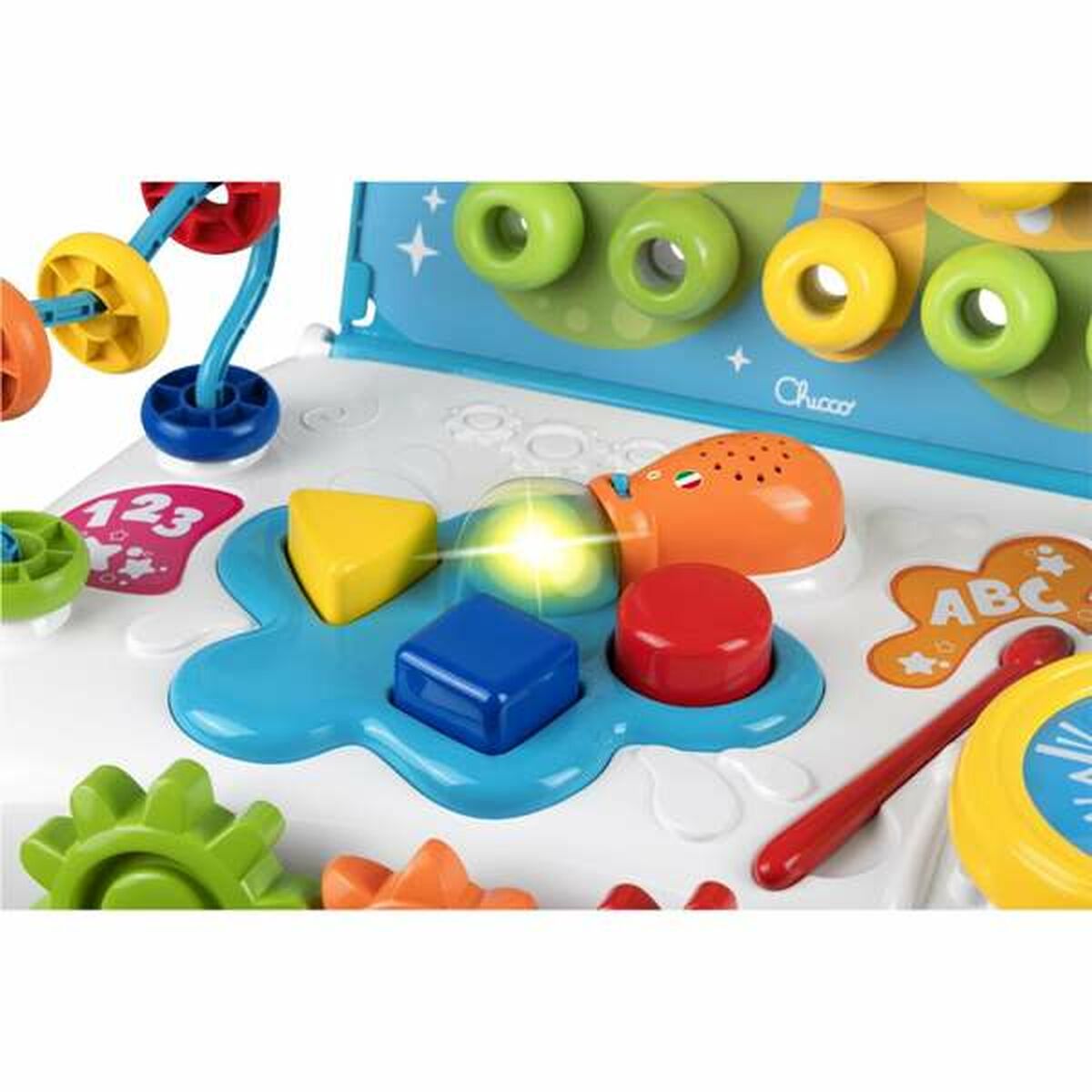 Centru de activităţi Chicco - Bebelus, Jucăriile copilăriei timpurii