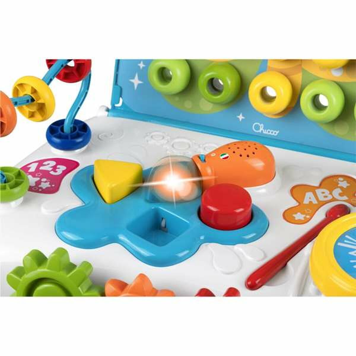 Centru de activităţi Chicco - Bebelus, Jucăriile copilăriei timpurii