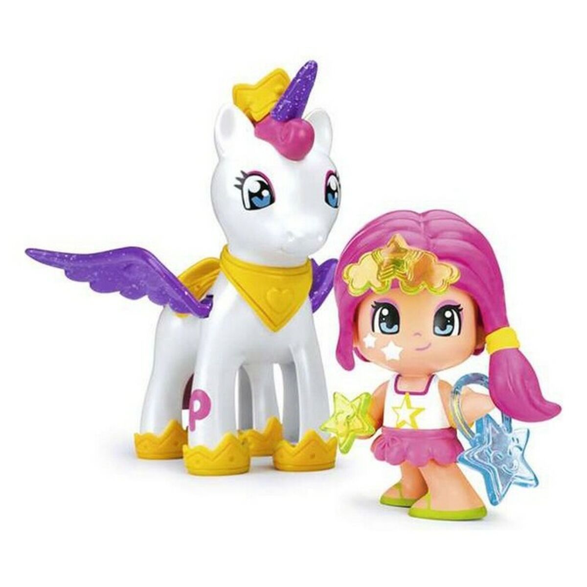 Set de figurine Pinypon Mix Is Max Unicorn Famosa - Jucarii si jocuri, Păpuși și figurine