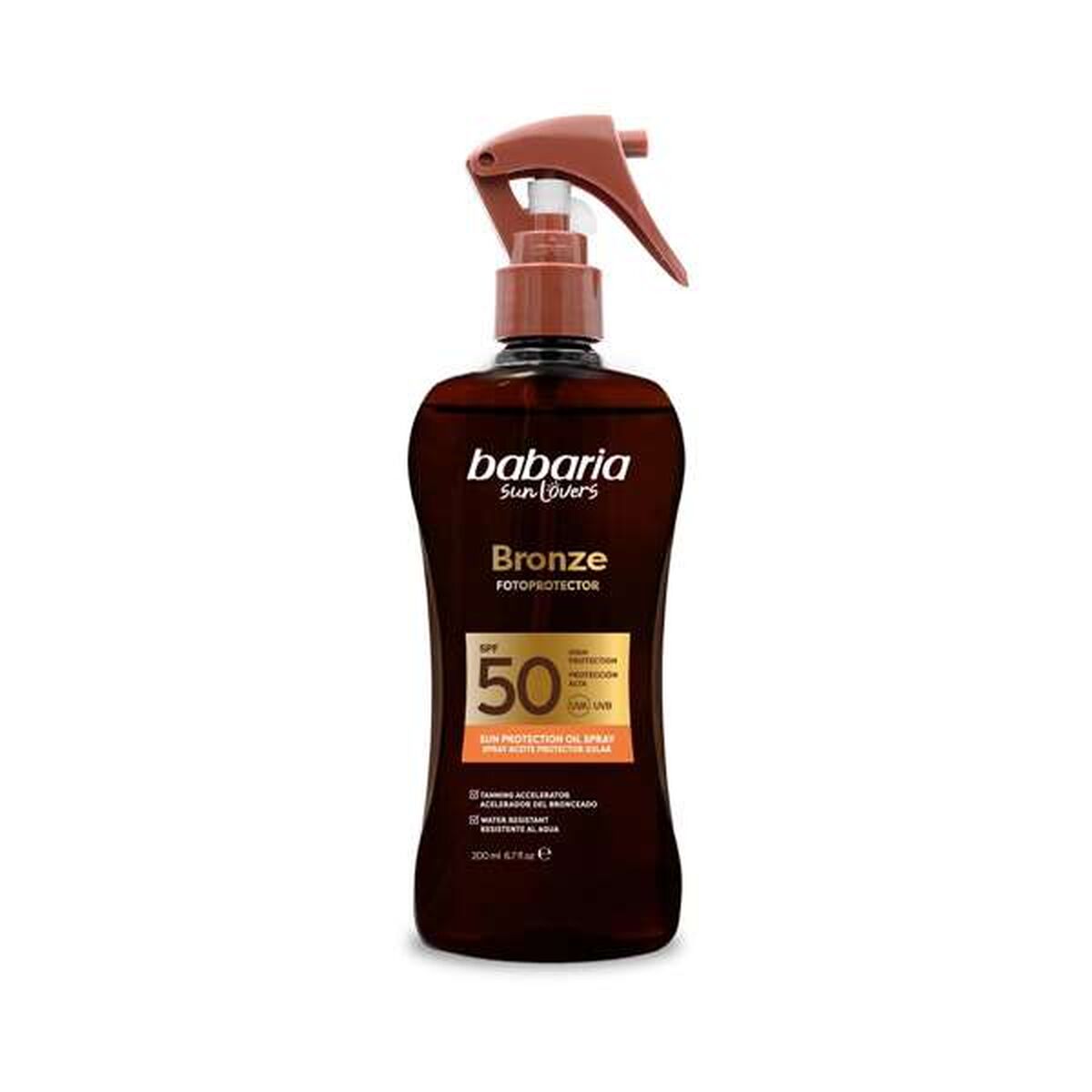 Ulei Protector Babaria 200 ml Spf 50 - Jucarii si jocuri, Păpuși și accesorii