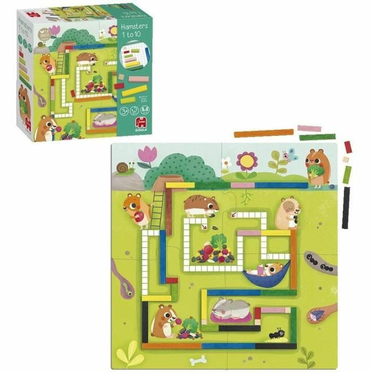Joc Educativ Goula hamsters - Jucarii si jocuri, Jocuri și accesorii