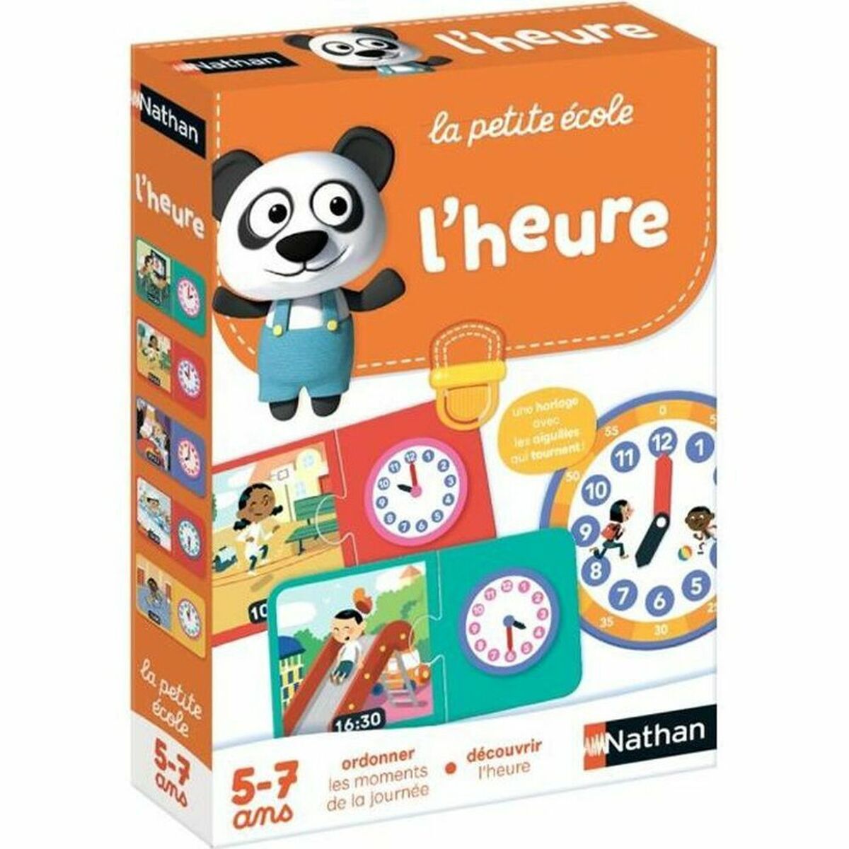 Joc Educativ Nathan Little School : The Hour - Jucarii si jocuri, Jocuri și accesorii