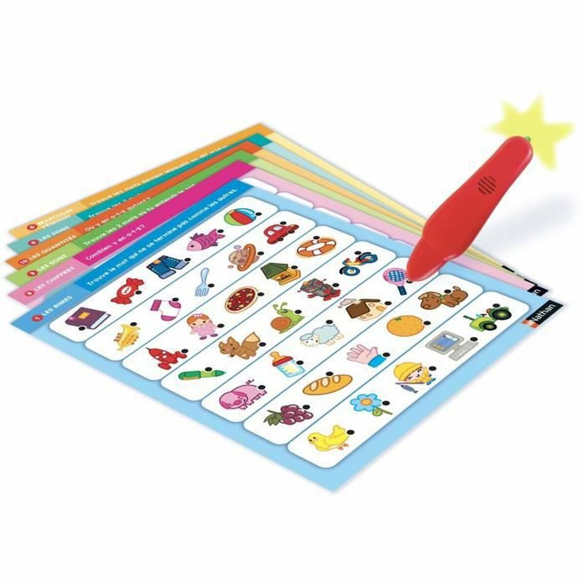 Joc Educativ Nathan Letters and Numbers (Franceză) - Jucarii si jocuri, Jocuri și accesorii