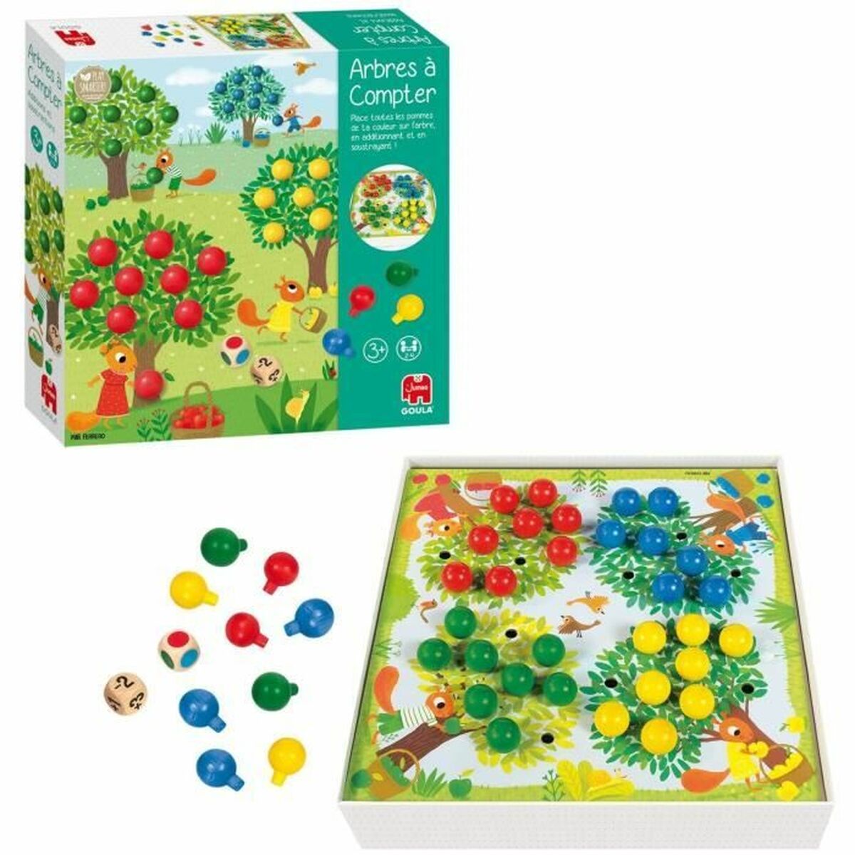 Joc Educativ Goula Arbres a Compter - Jucarii si jocuri, Jocuri și accesorii