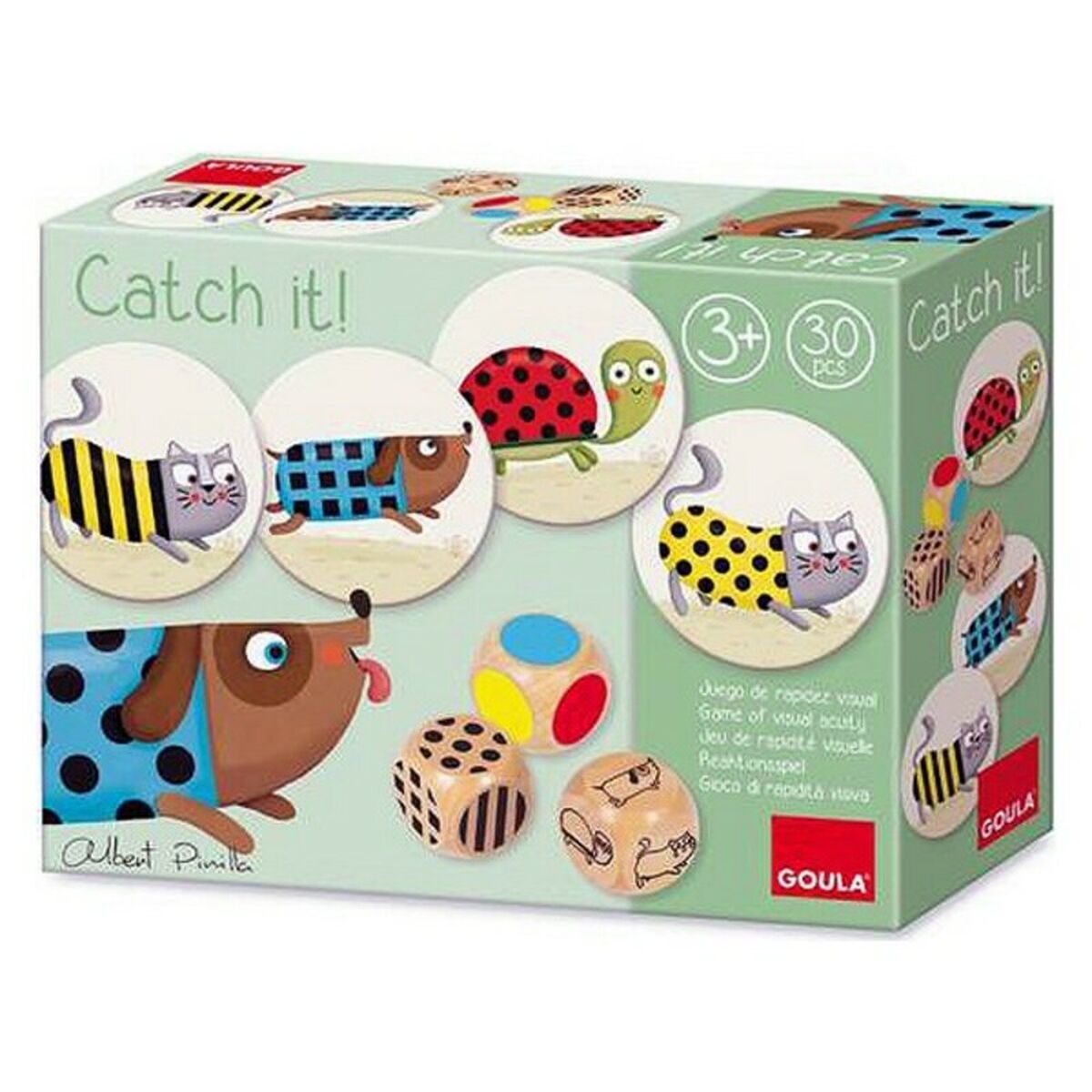 Joc de Memorie Catch it Goula 53446 (30 pcs) (ES) - Bebelus, Jucăriile copilăriei timpurii