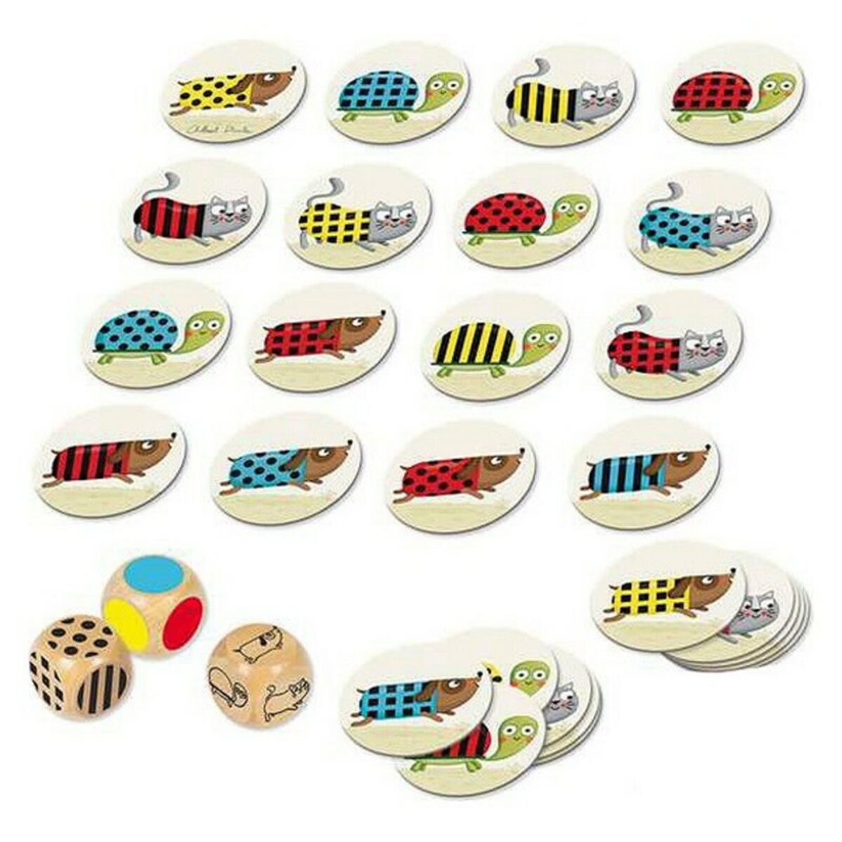 Joc de Memorie Catch it Goula 53446 (30 pcs) (ES) - Bebelus, Jucăriile copilăriei timpurii
