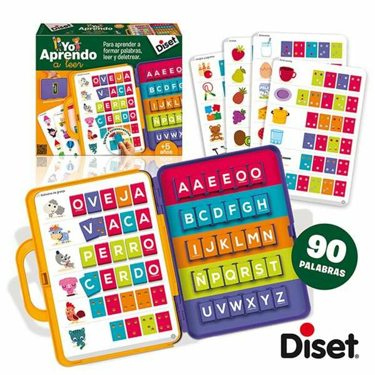 Joc Educativ Diset Yo aprendo a leer ES - Jucarii si jocuri, Jocuri și accesorii