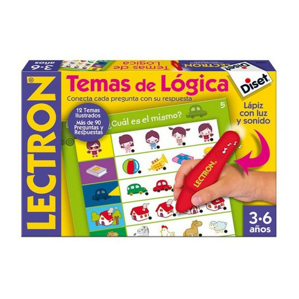 Joc Educativ Diset Temas de Lógica ES - Jucarii si jocuri, Jocuri și accesorii